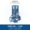 Bơm trục đứng 1 tầng cánh Veratti VR65-160 4kW